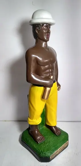 Imagem Baiano Neguinho da Sorte Escultura Mestre Raimundo