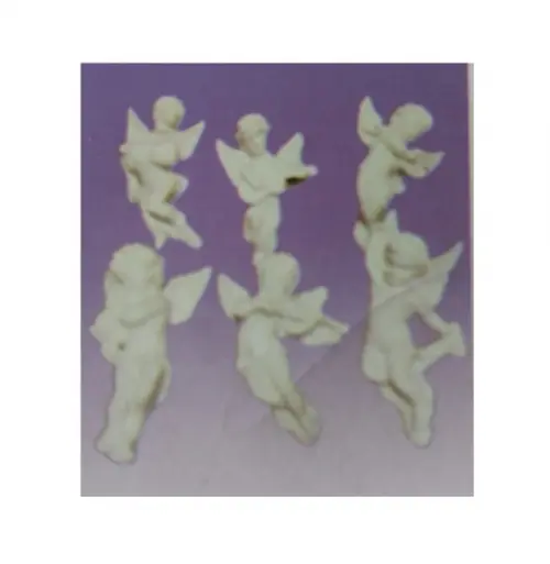 Imagem Banda de Anjos Cantores em Gesso para Pintar