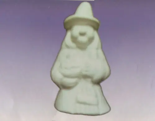 Imagem Bruxa da Sorte Escultura em Gesso Puro para Pintar