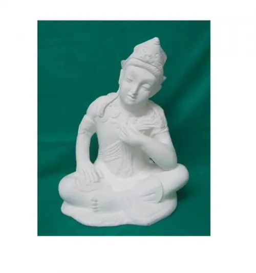 Imagem Buda Tibet Imagem em Gesso para Pintar