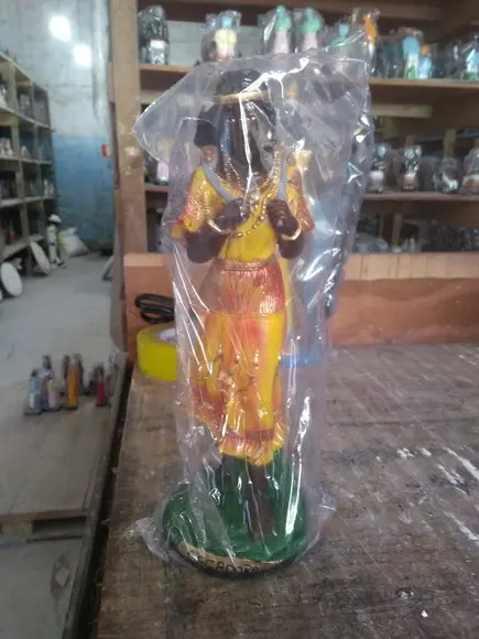 Imagem Cabocla Caçadora Escultura Caçadora Mestra