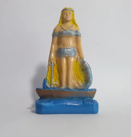 Imagem Cabocla Mariana Escultura Gesso Estatua Pequena