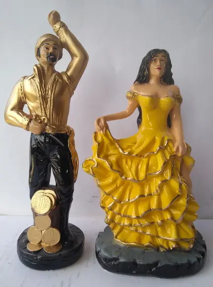 Imagem Casal de Ciganos do Ouro Cigano Vladimir Cigana Ouro
