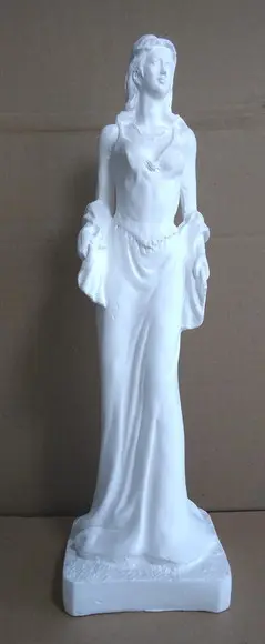 Imagem Cigana Paloma ou Luna Escultura Gesso Cru para Pintar