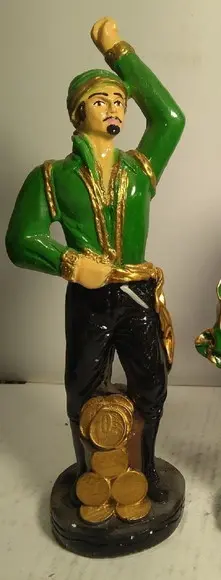 Imagem Cigano Vladimir Escultura Cigano Milionário do Ouro