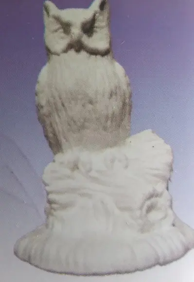 Imagem Coruja do Campo Escultura em Gesso Cru para Pintar