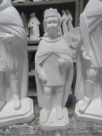 Imagem Cosme Damião 60cm e Doum 40cm 3 Esculturas Grandes