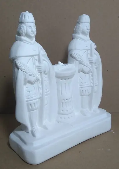 Imagem Cosme e Damião Escultura do São Cosme e São Damião