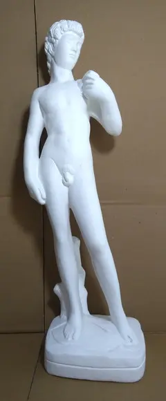 Imagem David de Michelangelo Escultura em Gesso para Pintar
