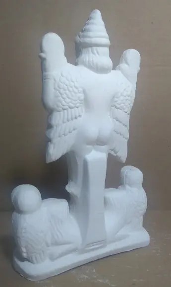 Imagem Deusa Lilith Escultura Gesso Cru P/pintar c/ 20cm