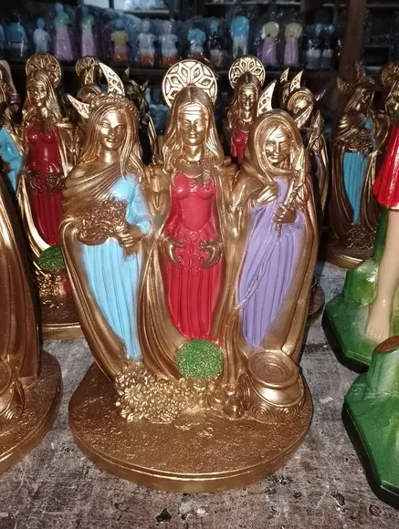 Imagem Deusa Tríplice Wicca Lua Hécate Pureza Poder Proteção