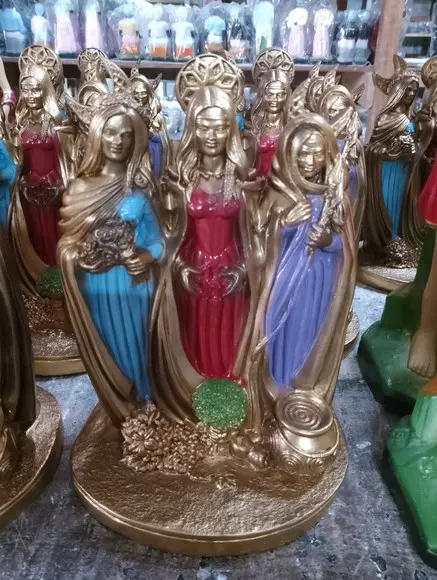 Imagem Deusa Tríplice Wicca Lua Hécate Pureza Poder Proteção