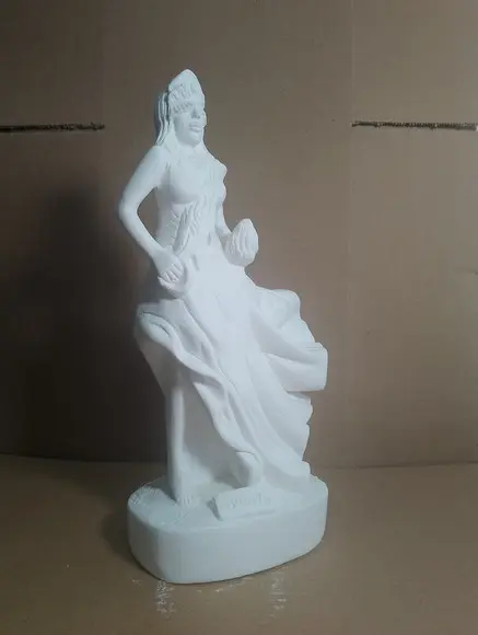 Imagem Egunitá Escultura Egunita Orixás do Candomblé Gesso