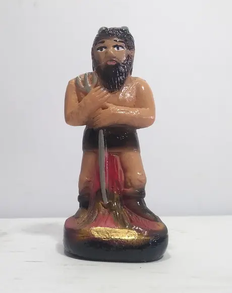 Imagem Exu Lúcifer Escultura de Bolso Lúcifer sem Capa 10cm