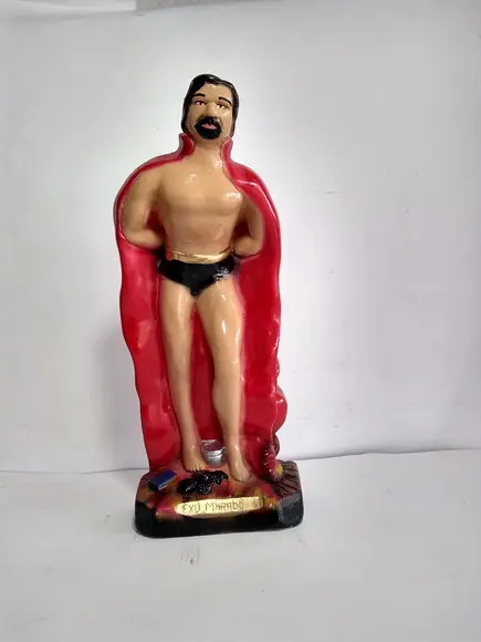 Imagem Exu Marabô Escultura 100% em Gesso Puro Natural