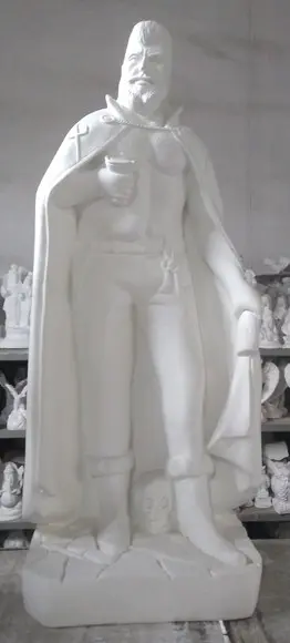 Imagem Exu Tranca Rua das Almas Escultura Grande com 60cm