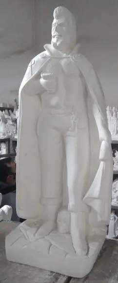 Imagem Exu Tranca Rua das Almas Escultura Grande com 60cm