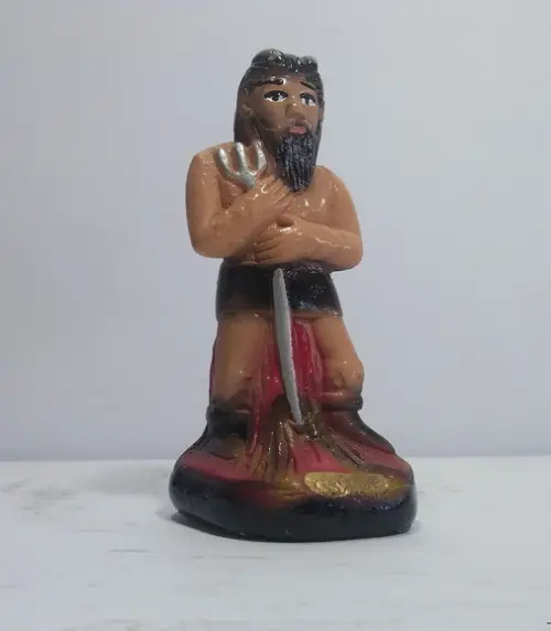 Imagem Exu Lúcifer Escultura de Bolso Lúcifer sem Capa 10cm