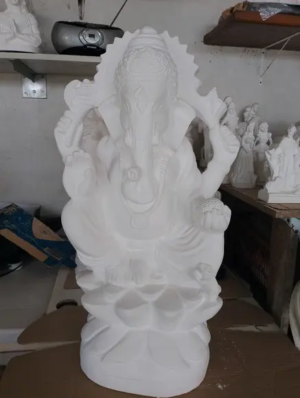Imagem Ganesha Escultura Ganesha Grande com 75cm