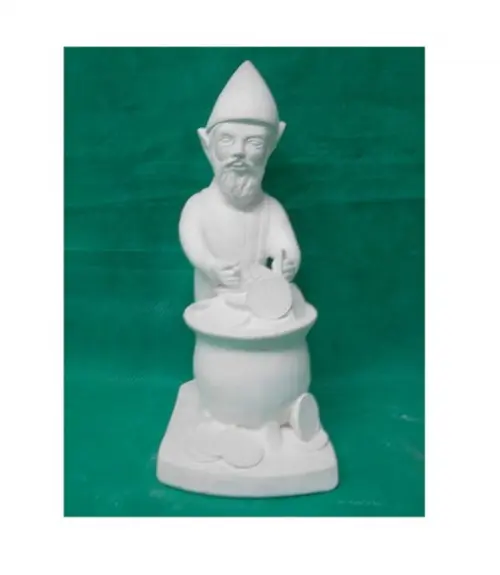 Imagem Gnomo do Real em Gesso Cru para Pintar