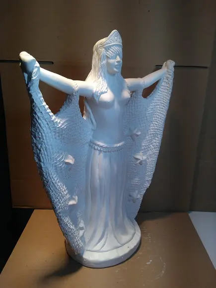 Imagem Iemanjá Escultura Yemanja dos Orixás do Candomblé