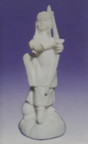 Imagem Índia Escultura para Pintar em Gesso Cru