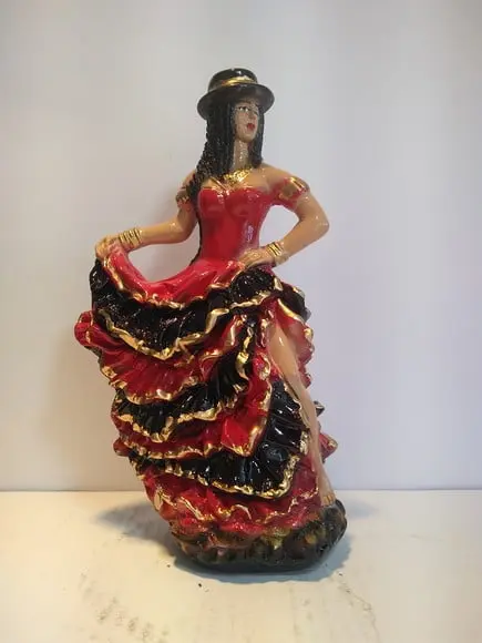 Imagem Malandra Escultura Pomba Gira Maria Malandra Nova