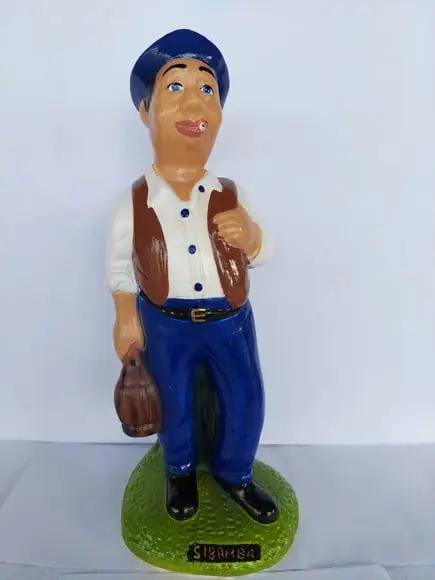 Imagem Mestre Sibamba Escultura do Pai Si Bamba