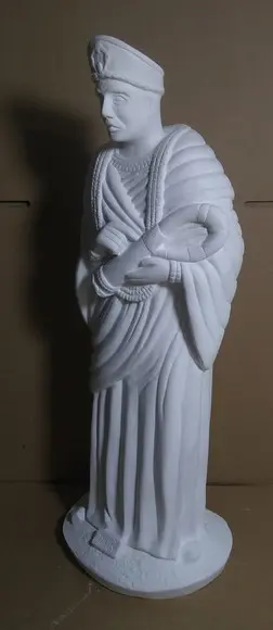 Imagem Nanã em Gesso Cru para Pintar Orixá do Candomblé