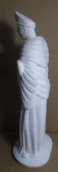 Imagem Nanã em Gesso Cru para Pintar Orixá do Candomblé