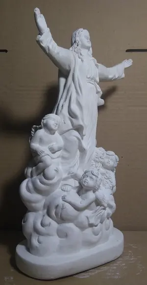Imagem Nossa Senhora da Assunção Escultura Sra Assunção Sant