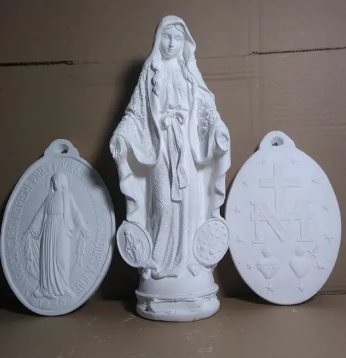 Imagem Nossa Senhora das Graças + Medalha Milagrosa Virgem