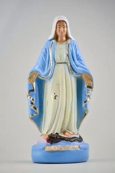 Imagem Nossa Senhora das Graças Escultura em Gesso Natural