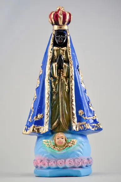 Imagem Nossa Senhora de Aparecida Escultura 100% em Gesso