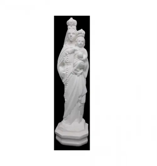 Imagem Nossa Senhora do Rosário em Gesso para Pintar
