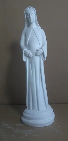 Imagem Nossa Senhora Gravida Escultura Santa Gravida 23cm