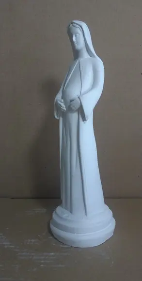 Imagem Nossa Senhora Gravida Escultura Santa Gravida 23cm