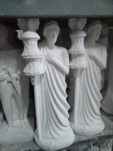 Imagem Oxaguian Escultura Oxalufan Novo Orixás Candomble