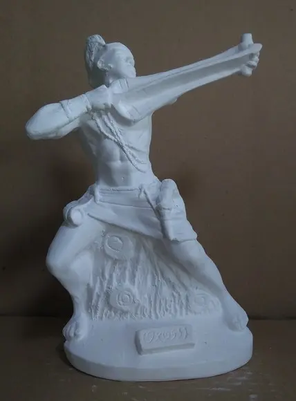 Imagem Oxossi Orixá Escultura Oxosse Oxóssi Orixás Candomblé