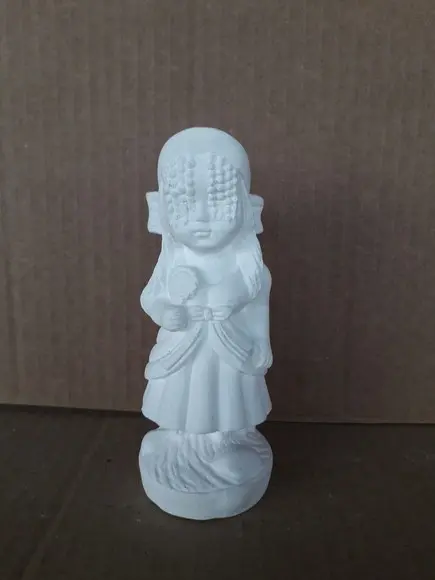 Imagem Oxum Baby Escultura em Gesso para Pintar do Seu Gosto