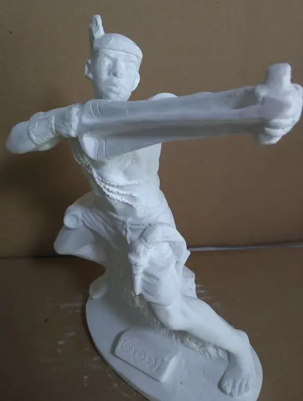 Imagem Oxossi Orixá Escultura Oxosse Oxóssi Orixás Candomblé
