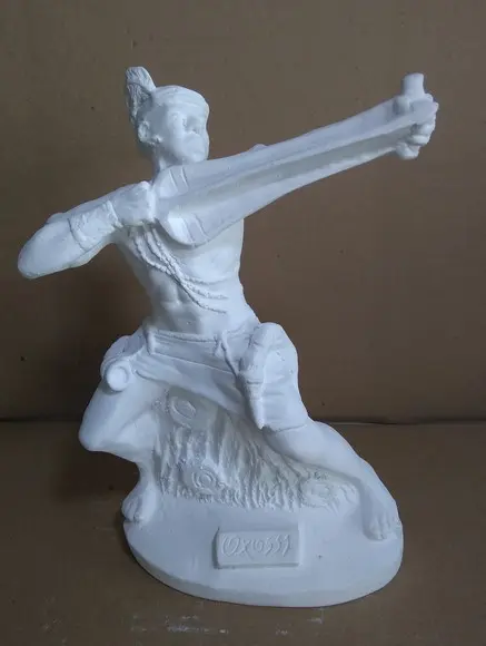 Imagem Oxossi Orixá Escultura Oxosse Oxóssi Orixás Candomblé