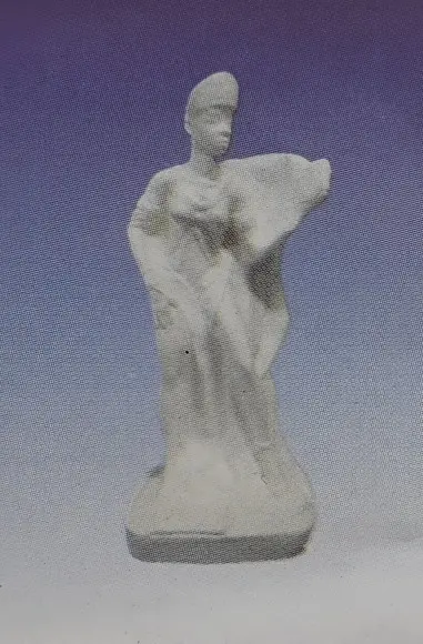 Imagem Oxum Orixá do Candomblé Imagem em Gesso para Pintar