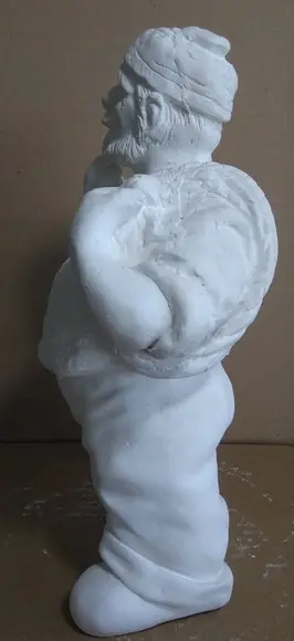 Imagem Pirata Marinheiro em Gesso Cru para Pintar