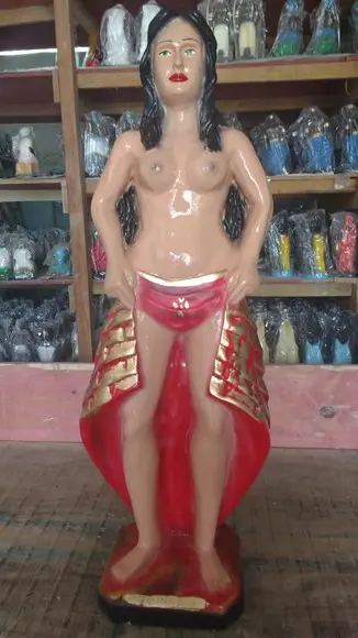 Imagem Pomba Gira das 7 Saias Aberta Escultura das Sete Saia