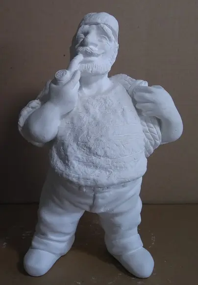 Imagem Pirata Marinheiro em Gesso Cru para Pintar
