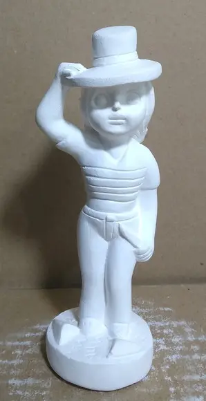 Imagem Pomba Gira Maria Navalha Baby Escultura Malandra Faca