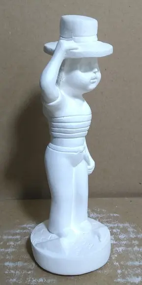 Imagem Pomba Gira Maria Navalha Baby Escultura Malandra Faca