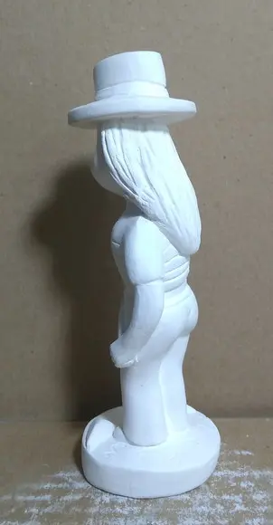 Imagem Pomba Gira Maria Navalha Baby Escultura Malandra Faca