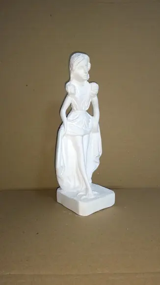 Imagem Pomba Gira Ritinha Escultura em Gesso Cru para Pintar